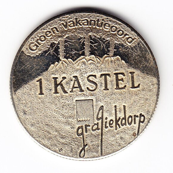 1984 Belgium Kasterlee-Lichtaart Tielen Medal (b77) - Picture 1 of 2